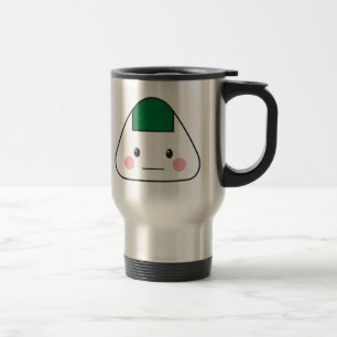 Onigiri omusubi Japanese rice ball seaweed nori Travel Mug
