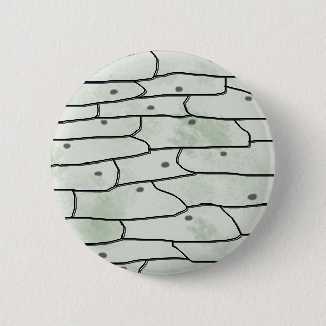 Onion Cells 6 Cm Round Badge (Front)