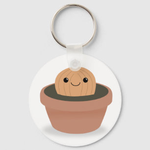 Onion Character Key Ring