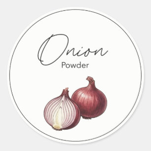 Onion Classic Round Sticker