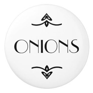 Onion Drawer Ceramic Knob