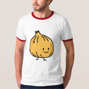 Onion happy yellow white cry bulb chive wild T-Shirt