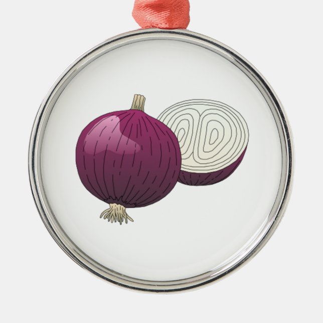 Onion Metal Tree Decoration (Front)