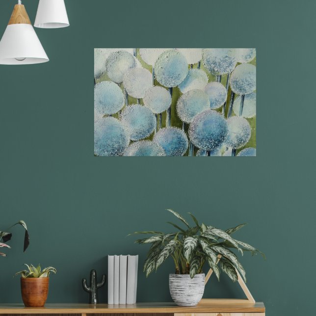 Onion Millions Watercolor Art Poster (Living Room 1)
