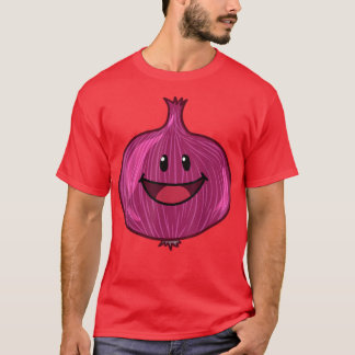 Onion Onion Cooking Vegetable Vegan Hobby Chef T-Shirt
