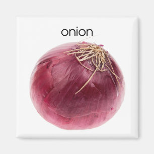 Onion Refrigerator Magnet