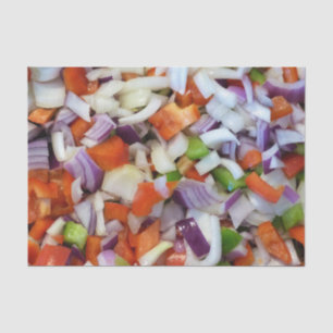 Onions and Bell Peppers Tissue Paper