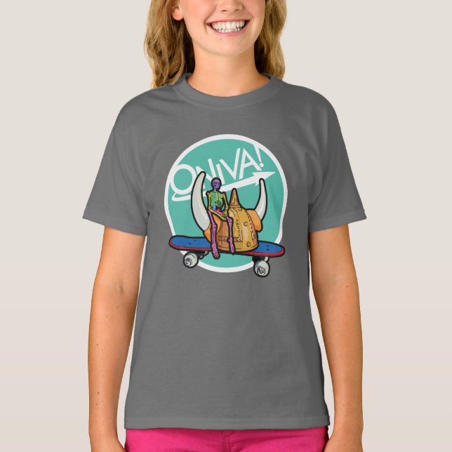 ONIVA! Squelette Viking T-Shirt (Front)
