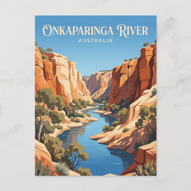 Onkaparinga River National Park Australia Postcard (Front)