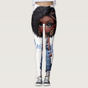 OnLaye1 Ebony baddie Jean  Leggings