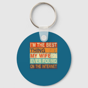 Online dating husband wife met online valentine's key ring