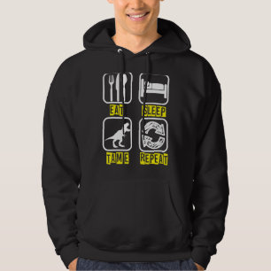 Online Dinosaur Taming Game Design Idea Hoodie