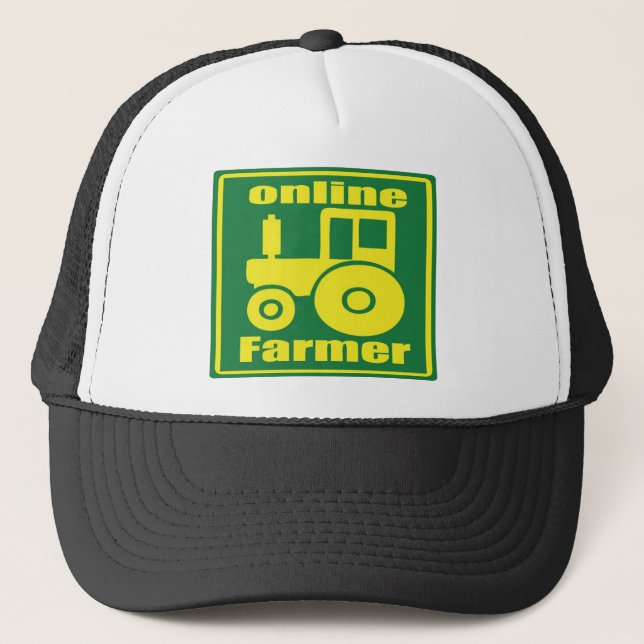 ONLINE FARMER TRUCKER HAT (Front)