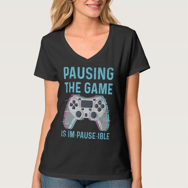 Online Gamer For A Controller Nerd 1 T-Shirt (Front)