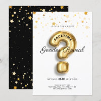 Online Group Video Chat Gender Reveal Baby Shower