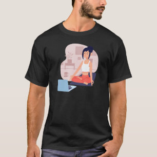 Online Home Best Yoga T-Shirt
