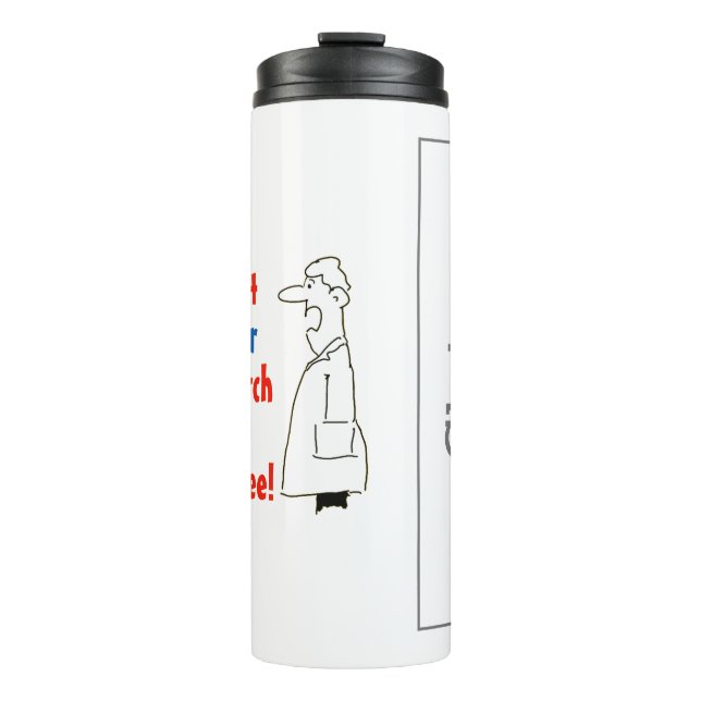 Online Medical Diagnosis and a Qualified Doctor Th Thermal Tumbler (Front)