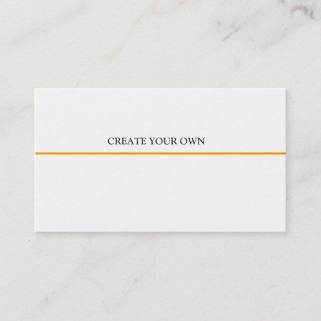 Online Professional Design  Basic MINIMALIST Business Card (Front)