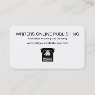 Online Publishing Business Cards