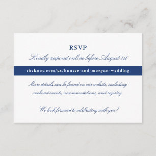 Online RSVP Card - Penobscot Bay Set