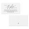 Online RSVP, Modern Simple Black Calligraphy