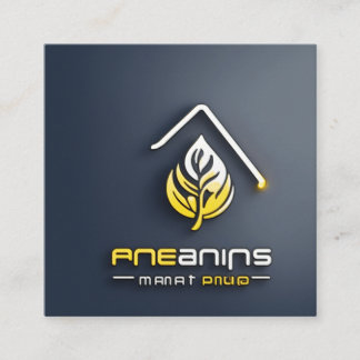 "Online Sales Specialist" Square Business Card