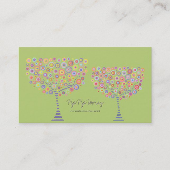 Online Store Personal Business Profile Card (Front)