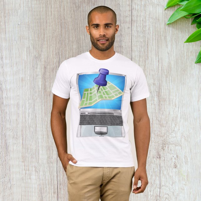 Online Street Map Mens T-Shirt (Creator Uploaded)