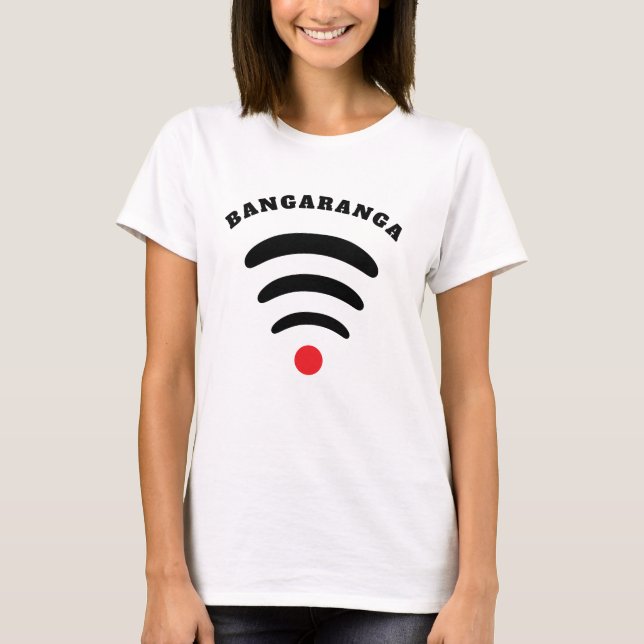 Online T-Shirt Text Bangaranga (Front)