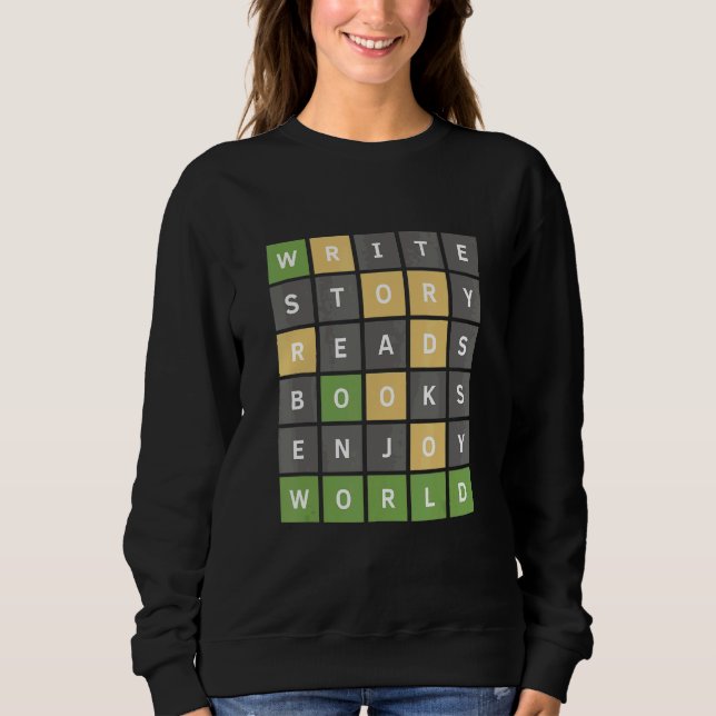 Online Word Game Sweatshirt (Front)