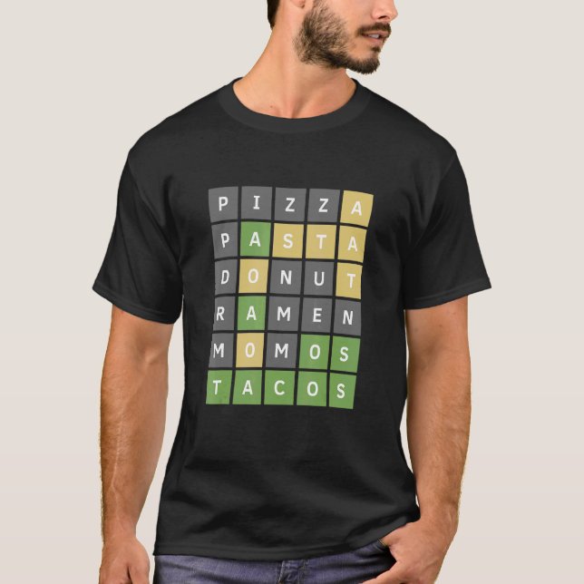 Online Word Game T-Shirt (Front)