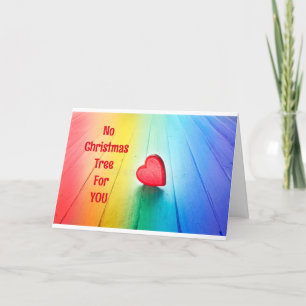 ONLY A "HEART" WILL DO FOR "YOU" AT CHRISTMAS HOLIDAY CARD