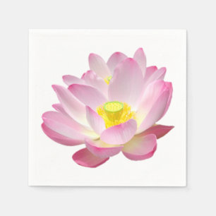 Only a Lotus Blossom + your text & ideas Napkin