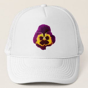 Only a Pansy Blossom + your text & ideas Trucker Hat