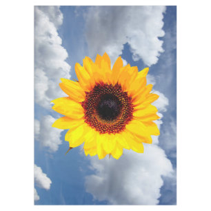 Only a Sunflower Blossom + your text & ideas Tablecloth