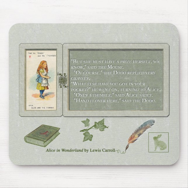 Only a Thimble Mousepad (Front)