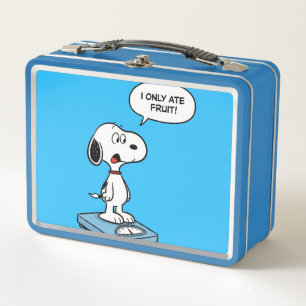 Only Ate Fruits!, by Natasha Us  Metal Lunch Box