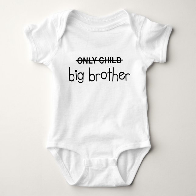 Only Big Brother Baby Bodysuit (Front)