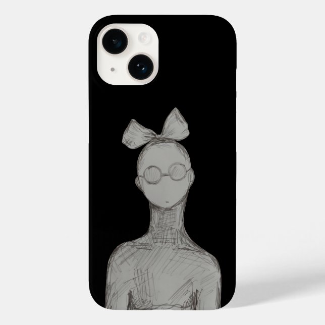 Only bow with sunglasses to wear   Case-Mate iPhon iPhone Case (Back)