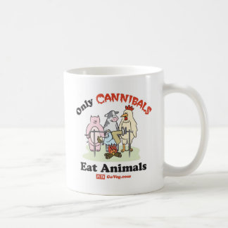 Only Cannibals Eat Animals Mug
