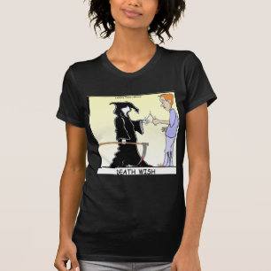 Only Chickens Fear The Reaper Funny T-Shirt