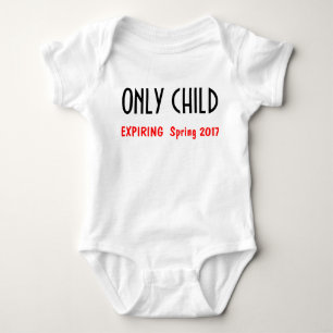 Only Child 1 Baby Bodysuit