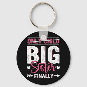 Only Child Expires 2026 Promoted To Big Sister Fin Key Ring