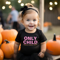 Only Child Expiring Funny Pink Big Sister