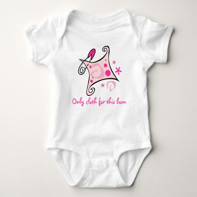 Only cloth for this bum baby bodysuit (Front)