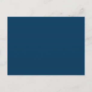 ONLY COLOR - dark blue Postcard