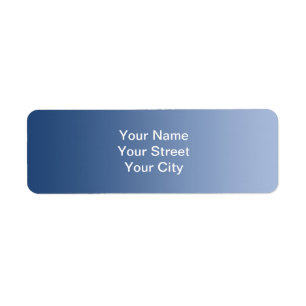 ONLY COLOR gradients - blue