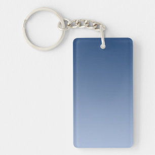 ONLY COLOR gradients - blue Key Ring