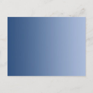 ONLY COLOR gradients - blue Postcard