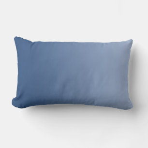 ONLY COLOR gradients - blue + red love Lumbar Cushion